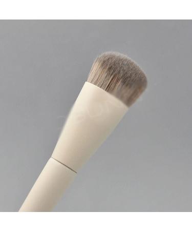 DFHBFG 10-Piece Wooden Handle Makeup Brush Set - Large Powder Eye Shadow Blush & High Gloss Brushes for Flawless Application | International Shipping Available - Buy Online on SooperMarket.com