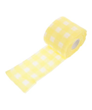 FOMIYES 2 Rolls Beauty Salon U-shaped Pillow Lash Tools Lash Glue Cotton Pads Nail Cleaning Pads Nail Tool Eyelash Remover Cotton Wipe Lash Pillow Makeup Remover Towel Lash Bed Pure Cotton