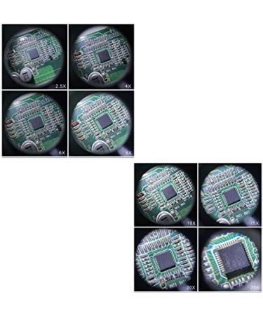 Head-Mounted Glasses-Type Magnifying Glass Portable Magnifying Glass High-Definition High-time Maintenance Watch Engraving Embroidery Reading 20 Times - Buy Online on SooperMarket.com