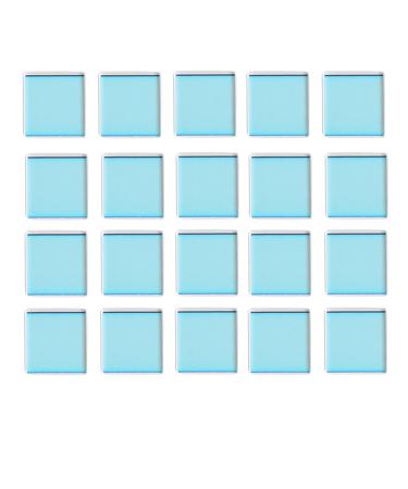 Gzikai 20pcs/1 Lot 8mm8mm0.55mm 650nm IR-Cut Blocking Filter Square Optical Multi-Coating Color Low-Pass IR Filters for Camera Sensor