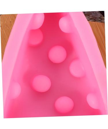MAGICLULU Soap Mold Triangle Mold Sushi Mold Maker Capacillos para Cupcake Silicone Baking Molds Silicone Cheese Mold Cookie Mold Silicone Candy Mold Cakes Chocolate France 3D Pink - Buy Online on SooperMarket.com