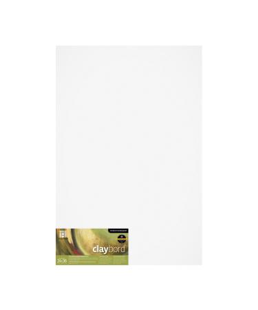 Ampersand Museum Series Claybord Panels for Paint and Ink, 3/4 Inch Depth Cradled, 24X36 Inch (CBSC24)