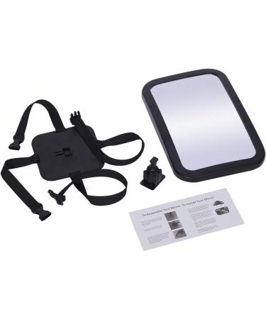 VFclar Baby Car Mirror- 360 Degree Adjustable Safety Mirror for Rear Facing Infant - Shatterproof & Crash Tested - Wide Crystal Clear View - Buy Online on SooperMarket.com