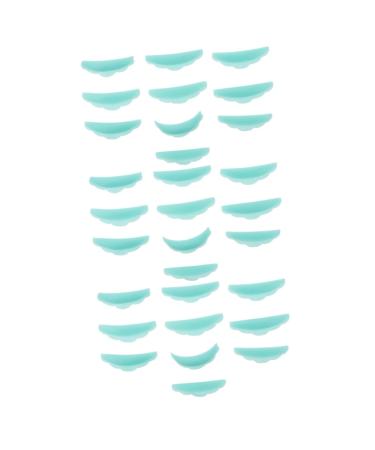 NOLITOY 30 Pairs Eyelash Silicone Gasket Eyelash Perm Silicone Pads Eyelash Perm Gaskets. Eyelashes Grafting Gaskets False Eyelash Curling Root Washers Eye Patch Curly