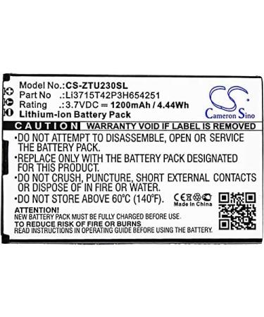 Buy PRUVA Battery for Verizon FiveSpot Global Ready 3G Modem - 1200mAh Replacement | International Shipping Available - Buy Online on SooperMarket.com
