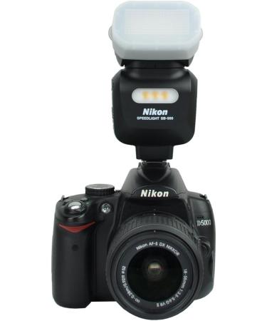 JJC SB-500 White Flash Diffuser for Nikon - Enhance Your Photography with Soft and Natural Lighting - Buy Online on SooperMarket.com