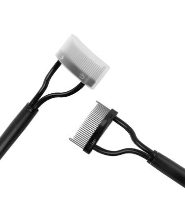 KINGMAS Eyelash Comb Separator Curler & Mascara Applicator with Cover - Perfect for Lash Definition & Separation - Buy Online on SooperMarket.com