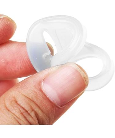 Nuoshen 12pcs Silicone Dummy Pacifier Holder Clip Adapter - White - Buy Online on SooperMarket.com