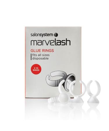 salonsystem Marvelash Glue Ring Cup Holder 10 Disposable Cups