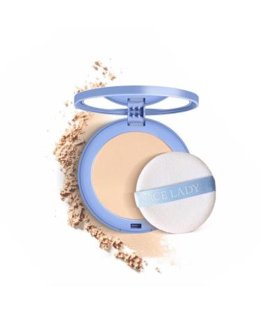 Portable Electric Warming Tray Face Powder Lady Silk Soft Mist Powder Cake/337 Pure Beige