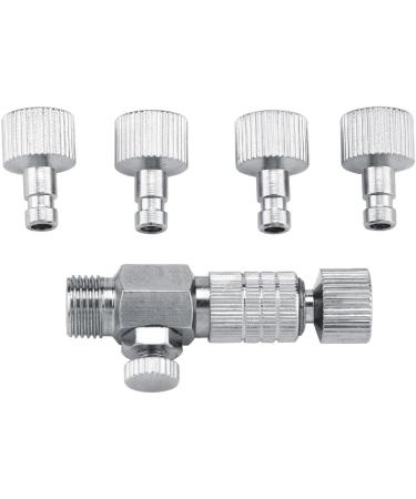 Yolispa Disconnect Adapter Airbrush Horse Quick Connecter Set 1/8'' Fittings Part with 4 Fittings2 Disconnect Adapter Brush Fitting Airbrush Horse Brush Fitting Set Brush Fitting Disconnect Adapt - Buy Online on SooperMarket.com