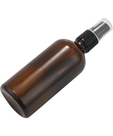 Kuuddker 100ML Amber Glass Bottle with Black ATOMISER Sprays Refillable Container for Essential Oil/Aromatherapy Use - Buy Online on SooperMarket.com