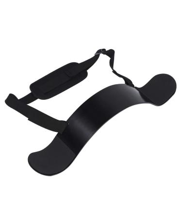 Heavy Duty Arm Blaster Biceps Curl Support Thick Aluminum Alloy with Adjustable Biceps Equipment