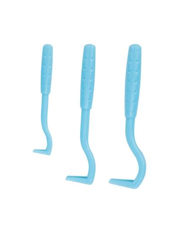Wacnune 3Pcs Tick Remover Tool Painlessly Tick for Dogs Cats and Humans Pets Blue