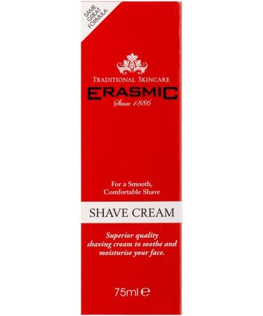 Erasmic Lather Shave Cream 75ml - Smooth and Comfortable Shave Experience - Buy Online on SooperMarket.com