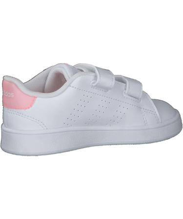 adidas Kids Advantage Cf I Sneaker - Child 8 UK - Ftwr White/ Acid Red - Buy Online on SooperMarket.com
