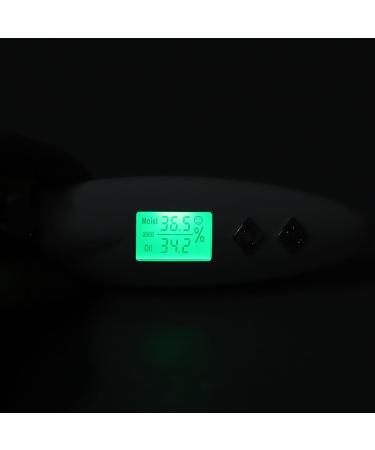 Smart Analyse Skin Water Oil Analyzer with 3 Color Indicator Light Portable Facial Analyzer USB Facial Moisture Meter for Beauty Salon - Buy Online on SooperMarket.com