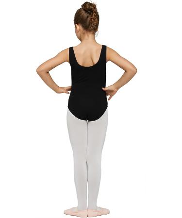 Danswan Girls Leotard Black Tank | Dance Ballet Gymnastics Bodysuit - 10-12 Years - Buy Online on SooperMarket.com