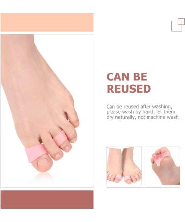 Pedicure Tools Set - 12pcs Toe Straighteners, Bunion Correctors, Toe Separators - Nail Art & Manicure Tools - 5.6x2cm - Buy Online on SooperMarket.com