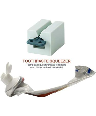 Xeodaun 4Pcs Multifunctional Toothpaste Tube Squeezer Plastic Tooth Paste Holder Dispenser - Buy Online on SooperMarket.com