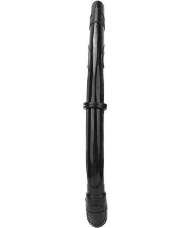 Diving Breathing Tube - Portable PVC Silicone Wet Breathing Tube for Free Diver - Adults/Children (Black) - Buy Online on SooperMarket.com