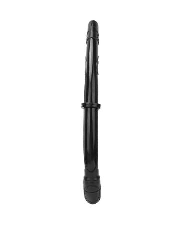 Kadimendium Wet Breathing Tube Snorkeling Breathing Tube Comfortable Flexible Portable for Adults Children for Free Diver(Black)