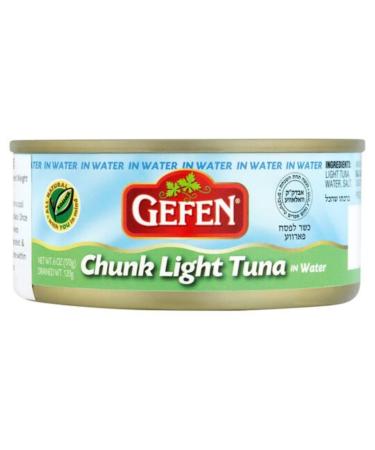 Gefen Chunk Light Tuna In Water 170gr x 10 pack
