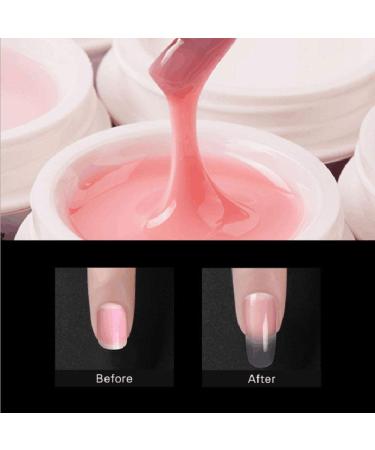 Zroven Builder Gel Nails 15g - UV LED Soak Off Extension Gel for Nail Art & Fingernail Extensions - Buy Online on SooperMarket.com