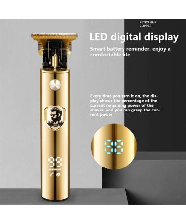 Dajidafu Hair Cordless Shaver Professional Women Men Trimmer Groomer Stainless Steel Haircutting Hairstyling Supplies - Buy Online on SooperMarket.com