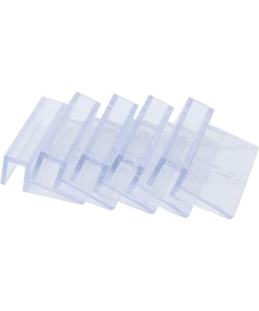 Mironey Acrylic Aquarium Glass Cover Clip - Support Holder for Rimless Aquariums 8mm - Buy Online on SooperMarket.com