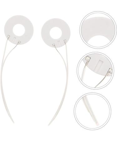 Healeved 2pcs Replacement Hot Rings Hairdressing Ceramic Coil Curling Iron Heated Curlers Heating Coil Coils Heating Plate Repair Kit Hair Cutting Machine Plastic Tool White Outer Diameter - Buy Online on SooperMarket.com