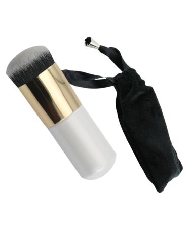 Powder Foundation Brush Cosmetic Applicator Make up Brush Dense Foundation Brush Makeup Tool Makeup Brush Foundation Applicator Travel Artificial Fiber Cosmetics Portable