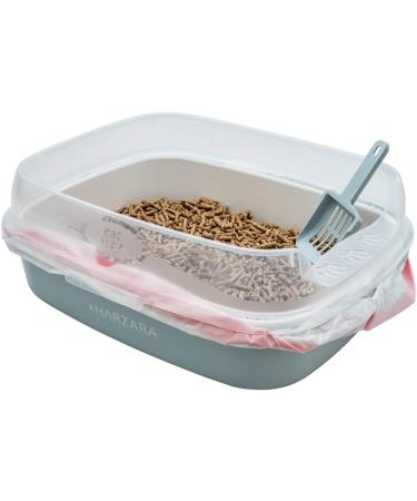 Harzara Premium Cat Litter Large Liners/Bags (10 Pack). Biodegradable Leakproof & Drawstring Design for an Easy Quick Clean Up. - Buy Online on SooperMarket.com