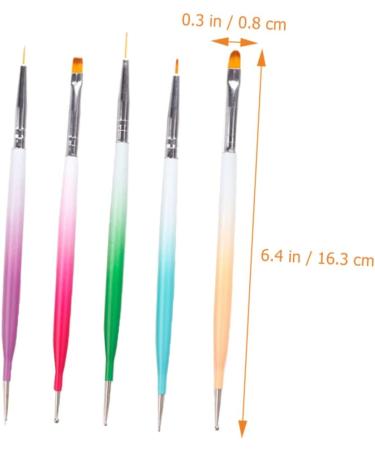 minkissy 2 Sets Nail Pen Nylon Tool Carved - Buy Online on SooperMarket.com