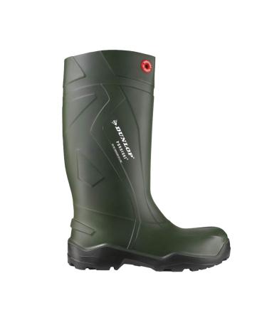 Dunlop D76093308 Purfort+ Lightweight Boots - Men Size 8/Women Size 10 - Dark Green | Premium Insole for Foot Fatigue Relief and Ease of Movement - Buy Online on SooperMarket.com