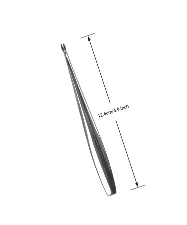 Premium Stainless Steel Cuticle Trimmer & Pusher - Dead Skin Remover Tool for Manicures & Pedicures | International Shipping - Buy Online on SooperMarket.com
