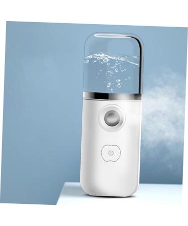 Healeved Hydrating Instrument Nano Mist Sprayer Portable Face Steamer Nano Face Steamer Abs White - Buy Online on SooperMarket.com