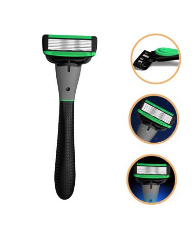 Premium Stainless Steel Razor Shaver Set for Men - Ultimate Hair Shaving & Grooming Solution - Buy Online on SooperMarket.com