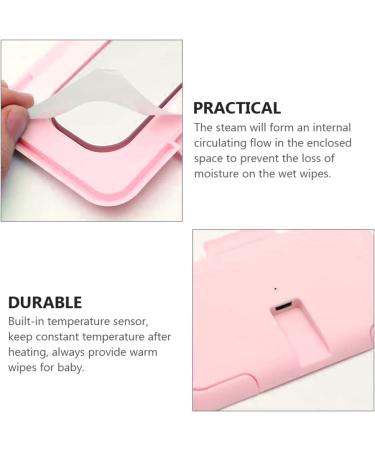 CAM2-KIDS Pink Baby Wipe Warmer and USB Wet Wipes Dispenser - Buy Online on SooperMarket.com