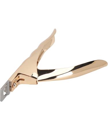Nail Tip Cutter Nail Tip Clipper Stainless Steel for Salon (Gold) - Buy Online on SooperMarket.com