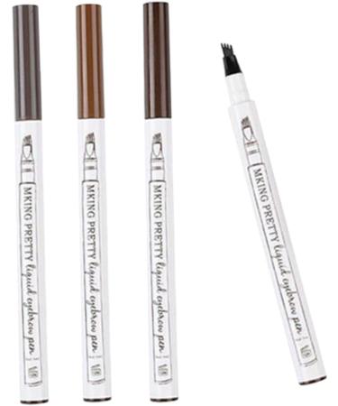 FOYTOKI 8 Pcs Eyebrow Makeup Tool Eyebrow Pen Brow Pencil Liquid Eyebrow Pen Waterproof Eyebrow Pen - Buy Online on SooperMarket.com