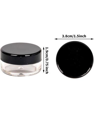 10 Pieces 10ml Transparent Jars with Lids - Perfect for Lip Balm & Cream | Buy Empty Jars Online - Buy Online on SooperMarket.com