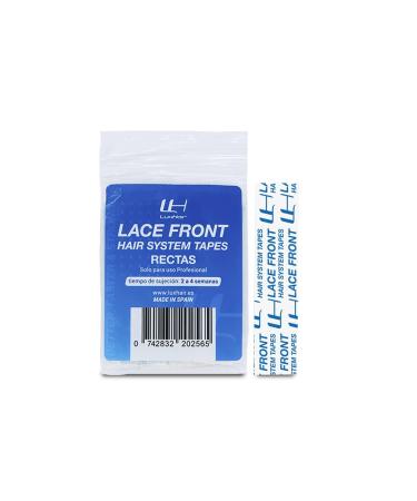 Adhesive Tape for Wigs and Lace Front Prosthetics - Double-Sided and Gentle - High Adhesive Power - Strong and Extra Firm Hold for up to 4 weeks - Straight Contours - 36 Units - LuxHair