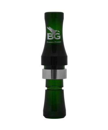 Buck Gardner Canada Hammer Goose Call - Camo Green - Polycarbonate