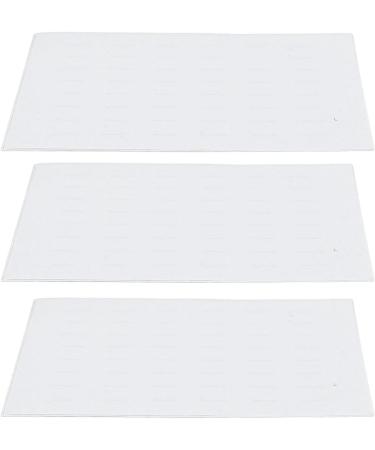 Self Adhesive Eyelash Strips 3 Sheets Long Lasting Reusable Self Adhesive Eyelash Strips for False Eyelashes (6mm) - Buy Online on SooperMarket.com