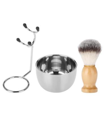 Shavins Brush and Bowl Beard Shavins Set Safety Razors Stand for Providin A Professional Shavins Experience