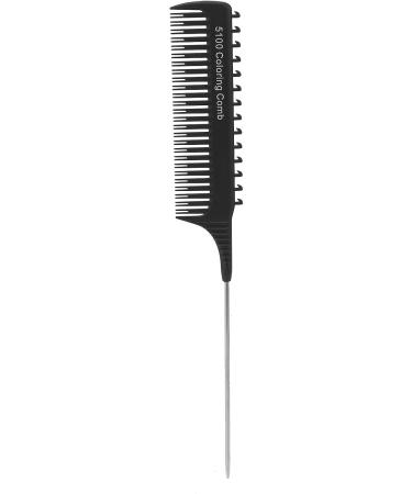 Parting Comb Durable Easy To Grip Lightweight Highlighting Clip Comb for Unisex (Black) - Buy Online on SooperMarket.com