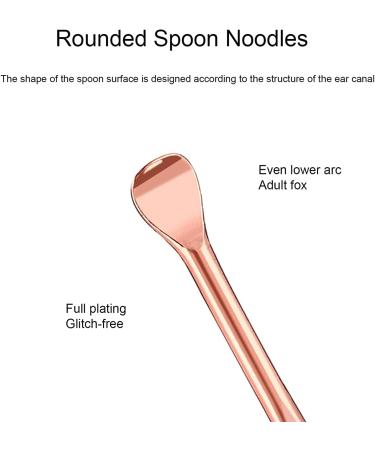 2 pcs Earwax Removal Tool Ear Cleaning Tool Stainless Steel Earwax Removal Tool Spiral Ear Pick Canal Cleaner Ear Wax Removal Kit Ear Wax Remover Rose Gold Attractive and Fashion - Buy Online on SooperMarket.com