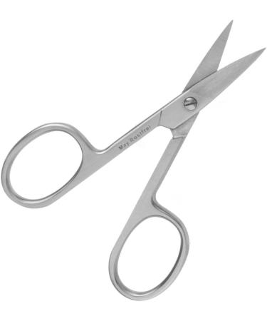 May Left-Handed Nail Scissors - 9.5 cm Curved Blade - Stainless Steel for Left-Handers - Shop Internationally - Buy Online on SooperMarket.com