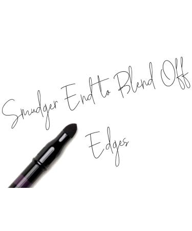 Jacqueline Kalab Indelible Eyes Smooth Waterproof Gel Eyeliner - PITCH BLACK - Smudge Proof, Long Lasting, Ultra Smooth, Easy Application, Blender Tip, Longwear Formula - Twist Out, No Sharpener Needed - Buy Online on SooperMarket.com